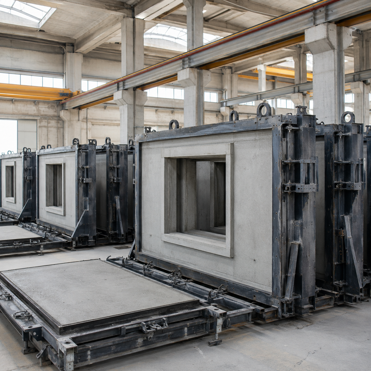 Prefabrik Üretimde Beton Kalıp Seçimi